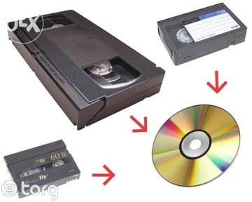 Оцифровка видео с кассеты на диск