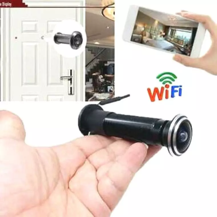 Wifi дверной глазок камера 4k качество, новый