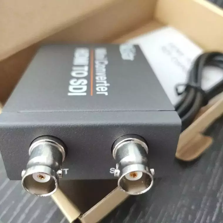 Видео-аудио адаптер HDMI в SDI, SDI в HDMI 1080p