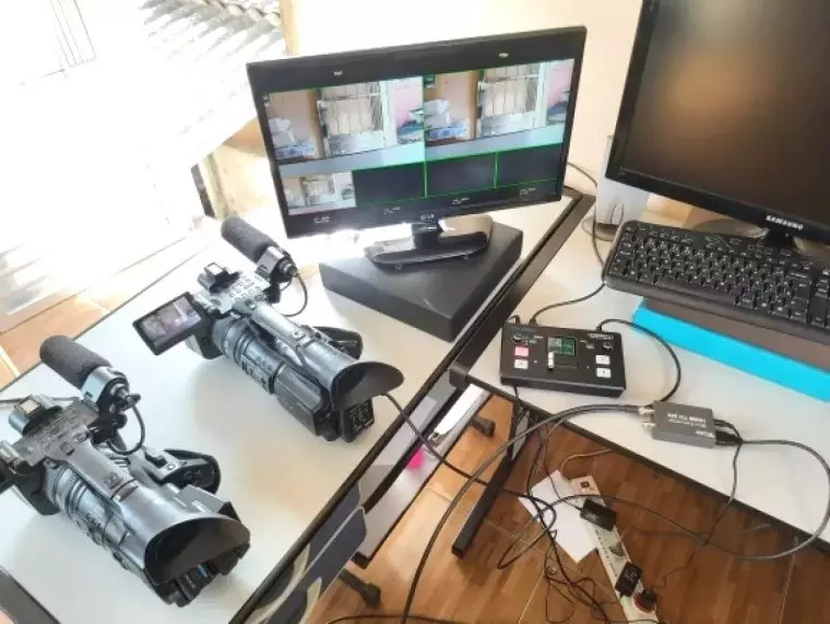 Видео-аудио адаптер HDMI в SDI, SDI в HDMI 1080p