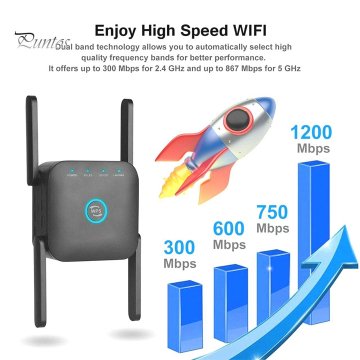Усилитель Wi-Fi ретранслятор 5G/1200Mbps. (Brand 2023)