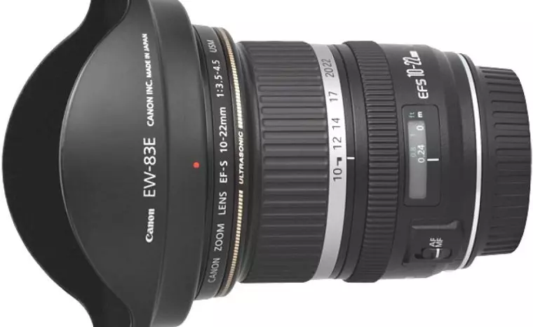 Canon 10-22mm ultra wide lens
