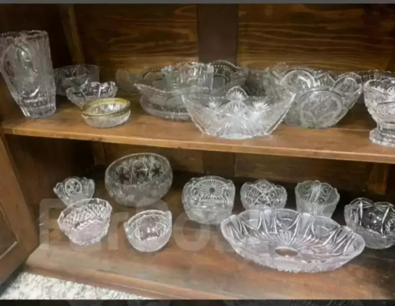 Куплю хрусталь посуду бу и новую