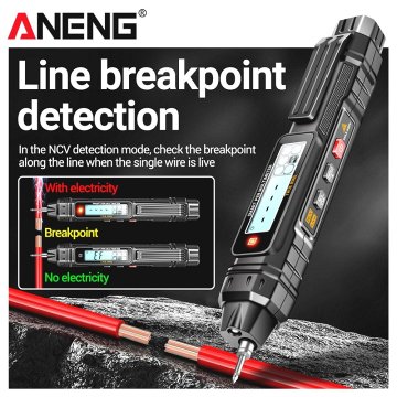 ANENG A3005 интеллектуальный мультиметр, бесконтактный детектор.