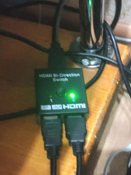 HDMI 1 to 2 / 2 to 1 Splitter UHD 4K/60Hz без доп. питаня