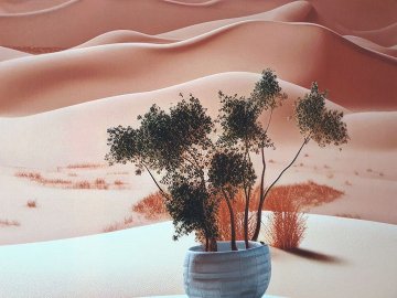Современная картина из серии "Пустыня"(номер 001) для современных интерьеров