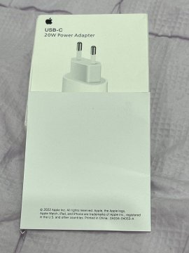 Адаптер питания USB-C мощностью 20 Вт Оригинал Made in USA