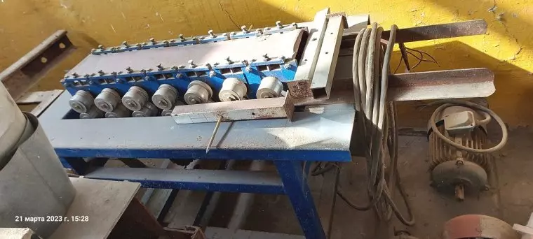 Профнастил станок сотилади. хамма нарсаси бор(комплект) — 4/6