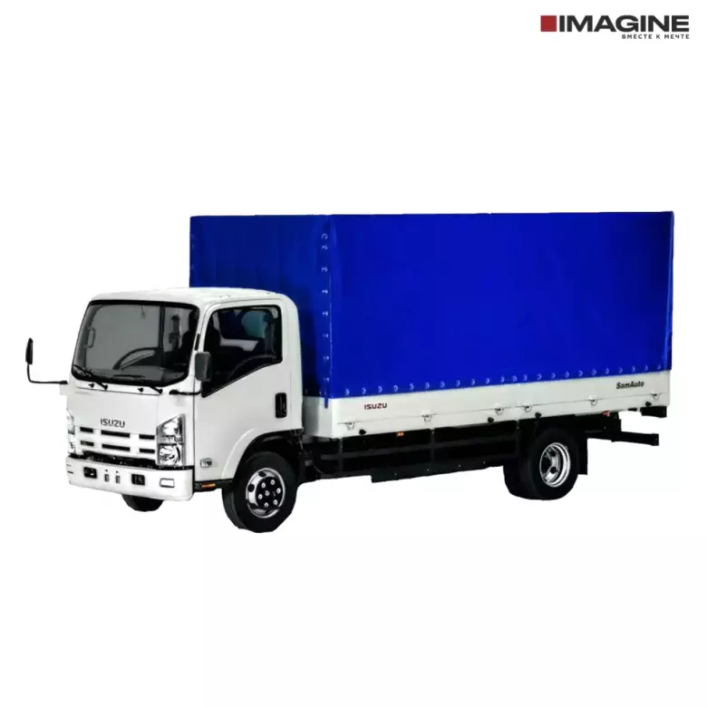 Грузовой автомобиль бортовой с тентом ISUZU NQR 90 L-L — 1/1
