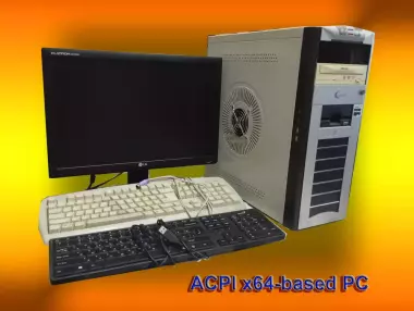 Настольный компьютер acpi x64-based pc