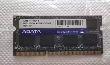 Оперативная память ADATA DDR3 4GB для ноутбука