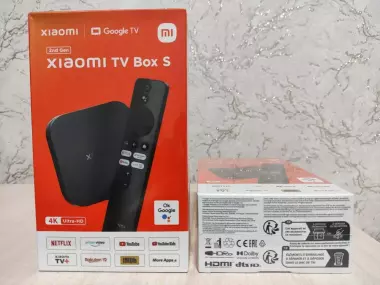 Продаётся новая, запечатанная, с гарантией, ТВ приставка Xiaomi TV Box S 4K 2nd Gen