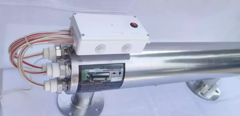 УЛЬТРАФИОЛЕТОВЫЕ ЛАМПЫ (ОБЕЗЗАРАЖИВАНИЕ ВОДЫ) 35 м³/час — 1/4