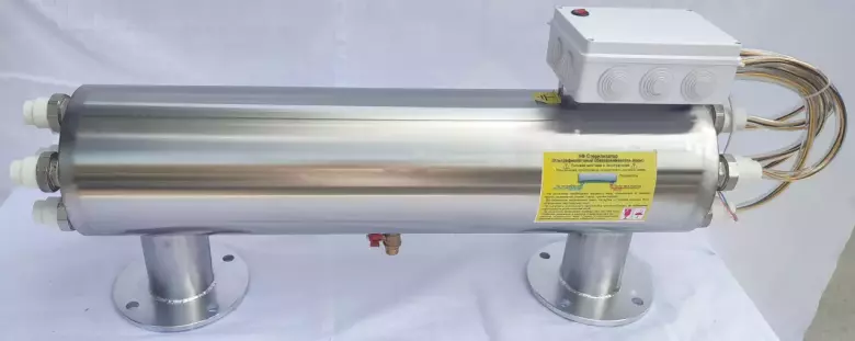 УЛЬТРАФИОЛЕТОВЫЕ ЛАМПЫ (ОБЕЗЗАРАЖИВАНИЕ ВОДЫ) 40 м³/час — 3/3