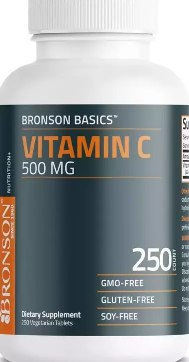 Витамин Ц Vitamin C 500mg 250c