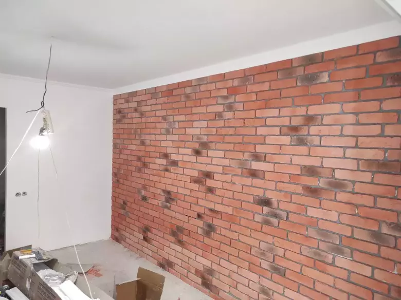 Декоративные кирпичи из полипропиленого гипса