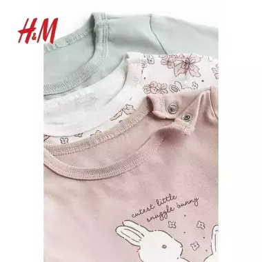 Пижама детская 3 шт H&M