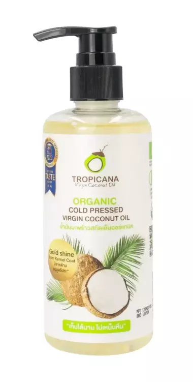 Кокосовое масло первого холодного отжима Tropicana 250 мл