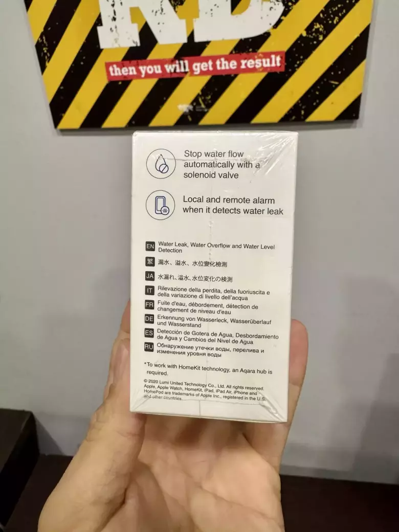 Датчик протечки AQARA Water Leak Sensor (SJCGQ11LM), Белый – XIAOMI