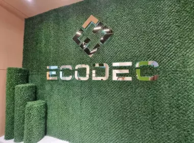 ECODEC GREEN Suniy yashil dekorativ devor Зелёный забор