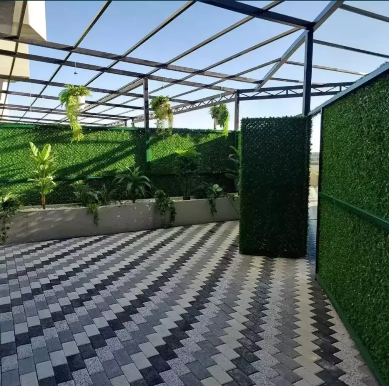 ECODEC GREEN Suniy yashil dekorativ devor Зелёный забор