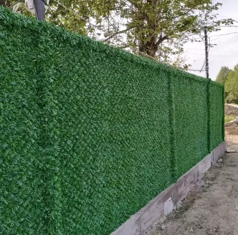 ECODEC GREEN Suniy yashil dekorativ devor Зелёный забор