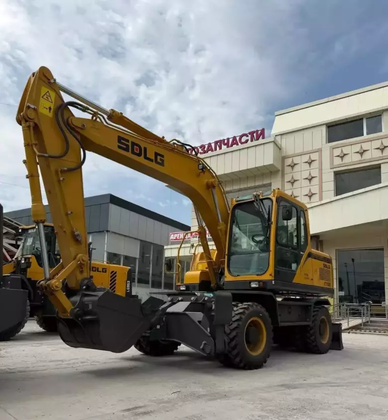 Колесный экскаватор SDLG E7150F 0,6 куб.м (Volvo technology)