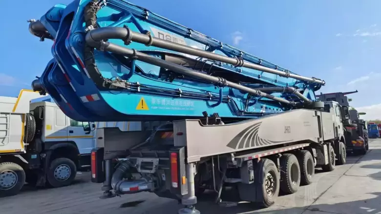 Автобетононасос Howo Jiuhe JH 63 м