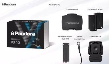 Pandora автосигнализации