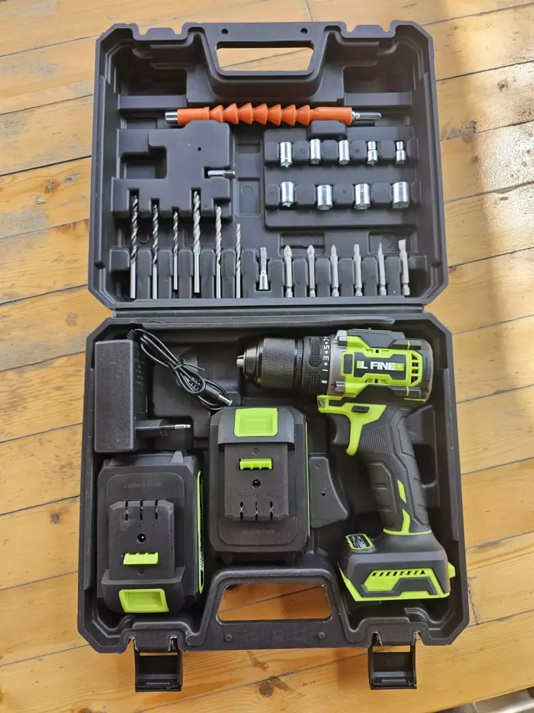 Аренда шуруповёрта L-FINE 46V с кейсом и битами • Доставка