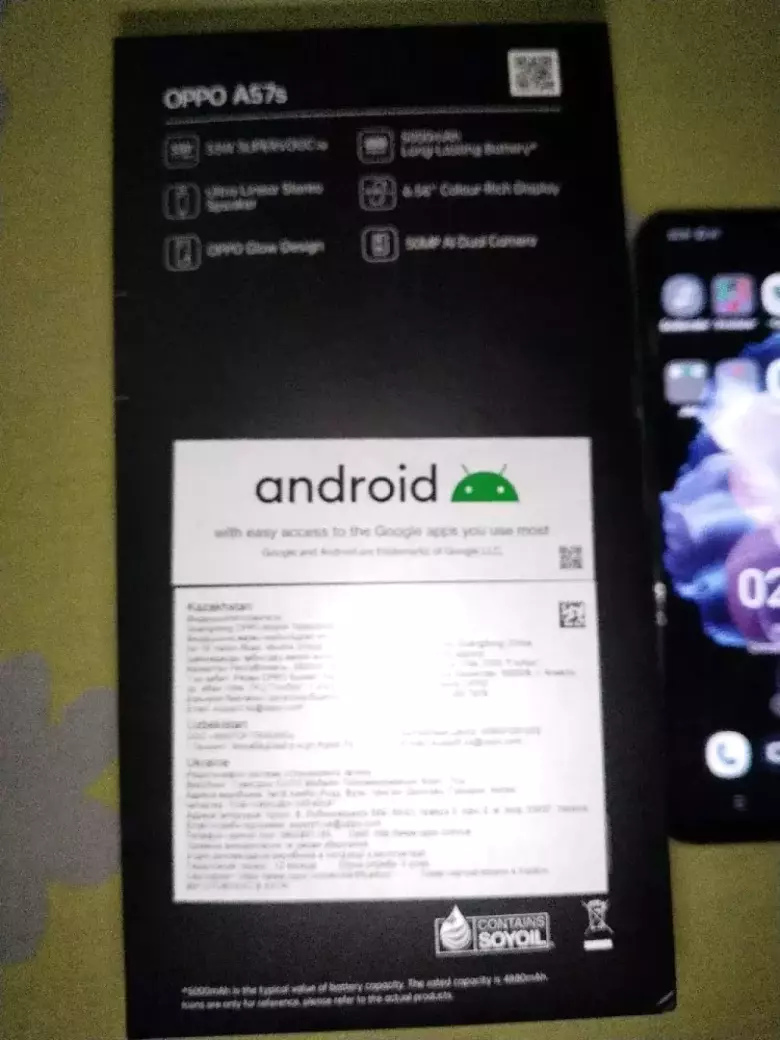 oppo a 57s