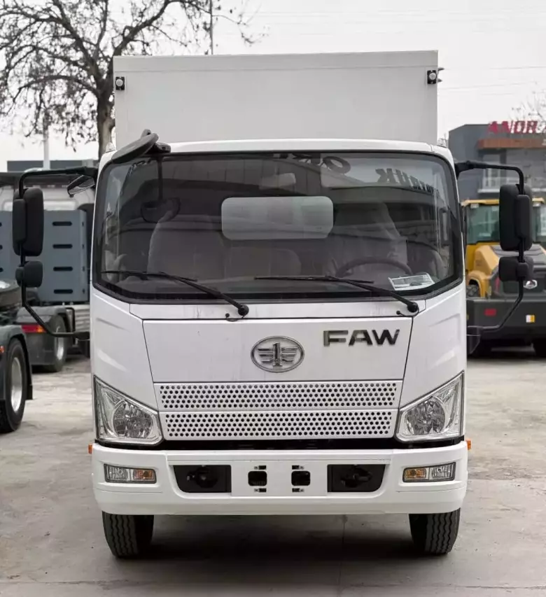Цельнометаллический автофургон FAW Tiger-V 4x2 (130 л.с. 21 куб.м)