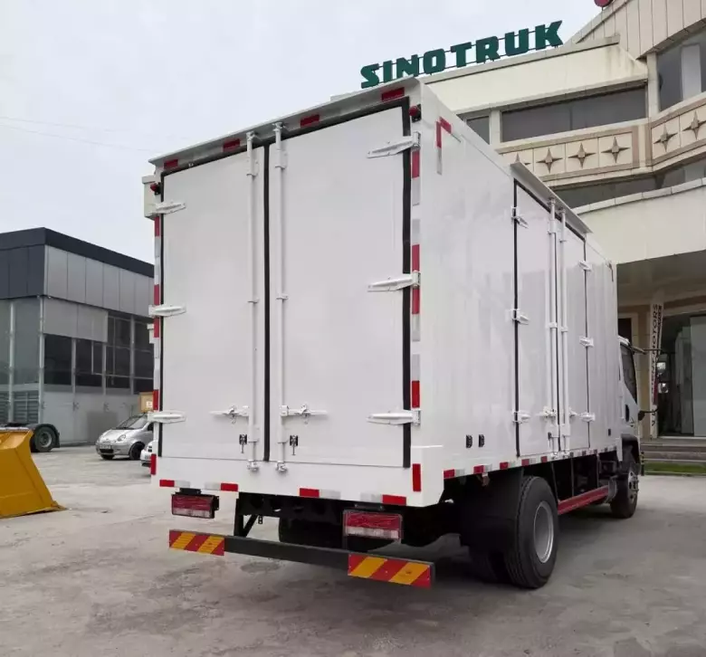 Цельнометаллический автофургон FAW Tiger-V 4x2 (130 л.с. 21 куб.м)