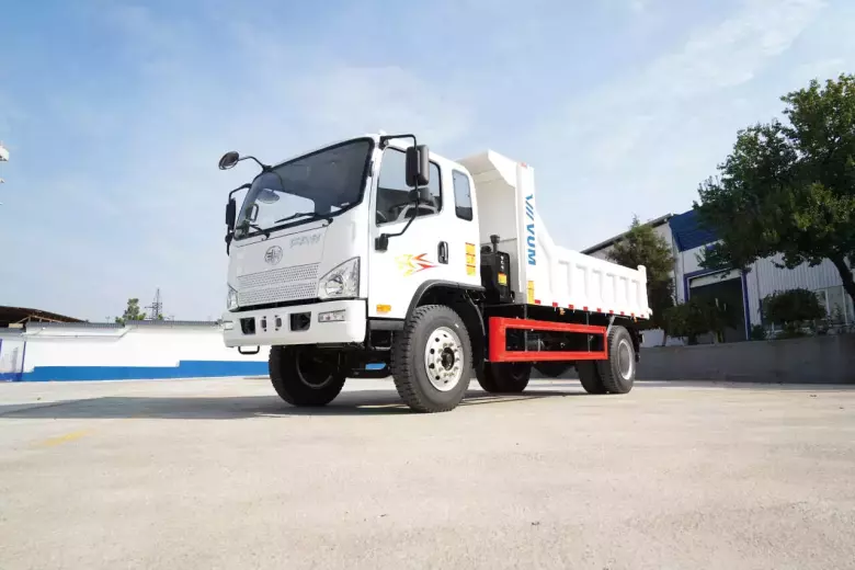 Автосамосвал FAW Tiger-V 4x2 (160 л.с. 6 куб.м)