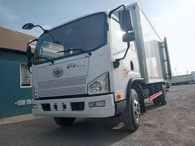 Промтоварный автофургон FAW Tiger-V 4x2 (130 л.с. 21 куб.м)