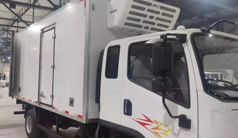 Рефрижераторный автофургон FAW Tiger-V 4x2 (130 л.с. 21 куб.м -20°C)