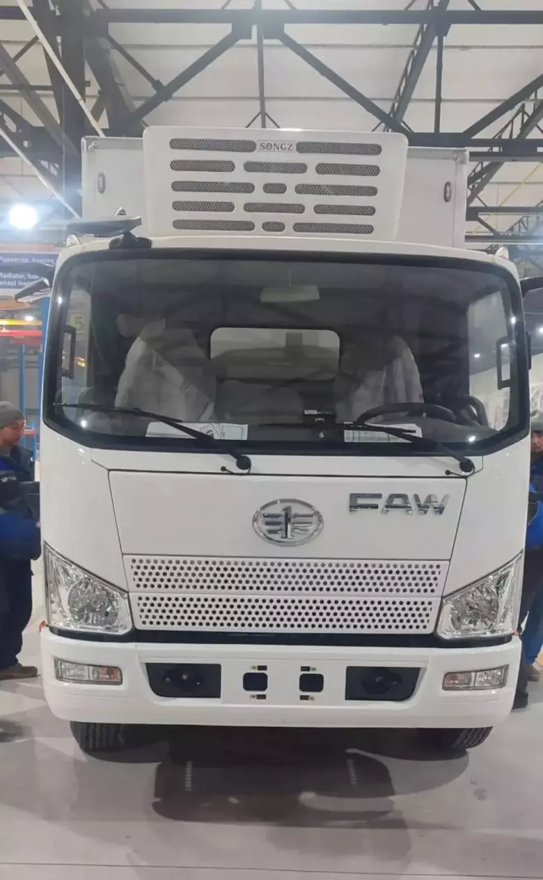 Рефрижераторный автофургон FAW Tiger-V 4x2 (130 л.с. 21 куб.м -20°C)