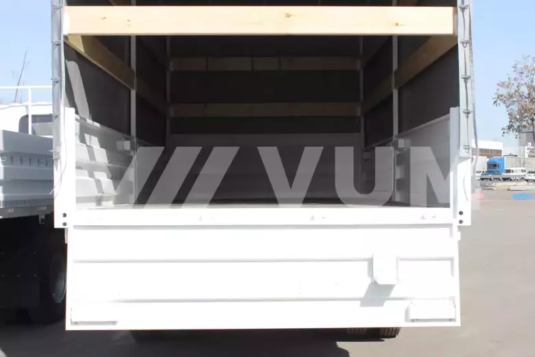 Автофургон бортовой с тентом FAW Tiger VH VUM1110, 4x2, 24,7 м³