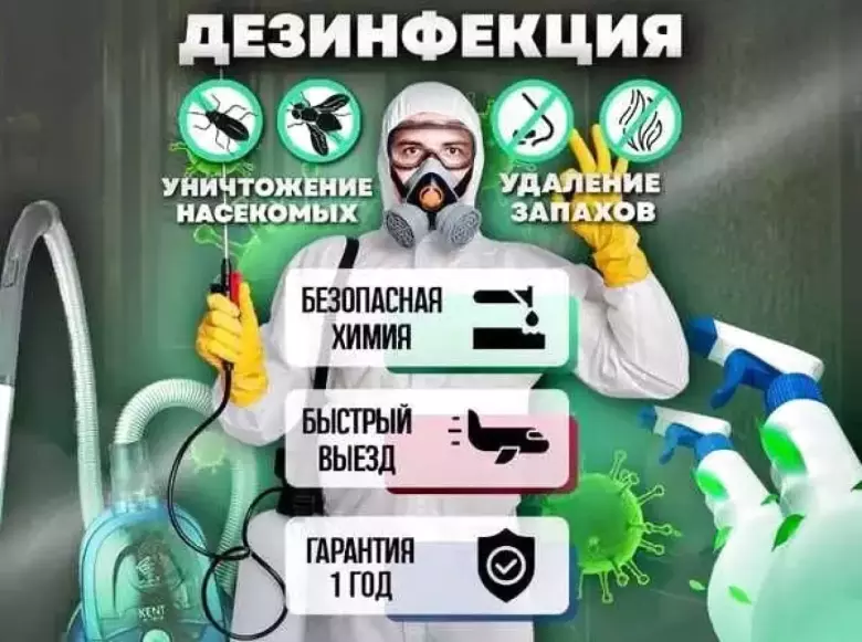 Desinfeksiya xizmati 24/7