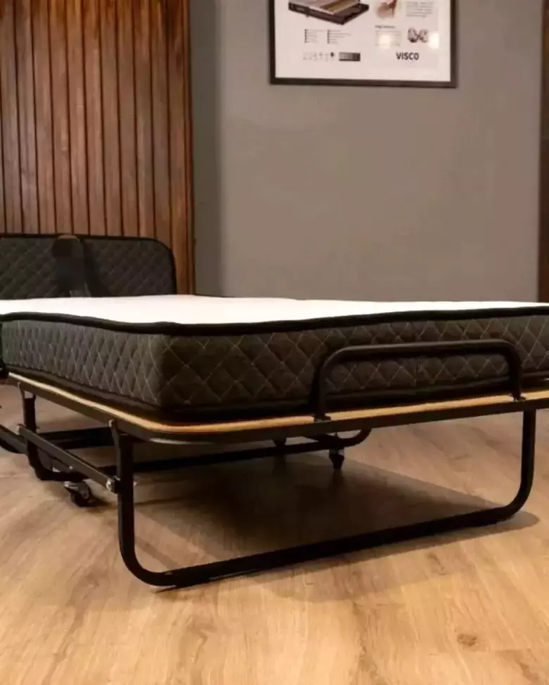 • КРОВАТЬ РАСКЛАДУШКИ • Каркас из профиля металлический • Ортопедический матрас