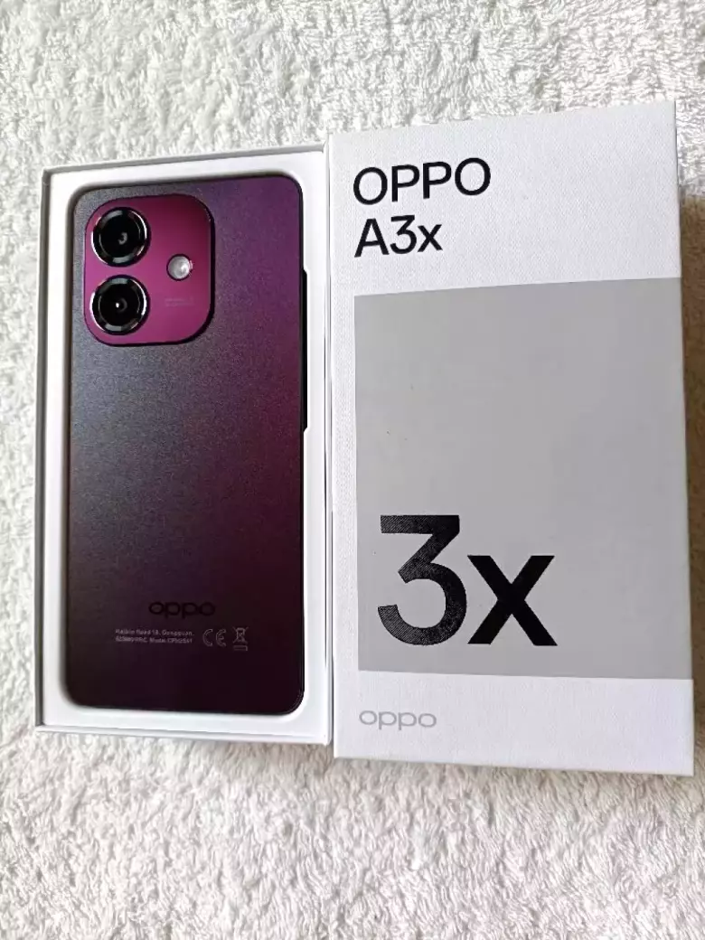 Oppo A3x 128 gb 10- kunlik trlefon