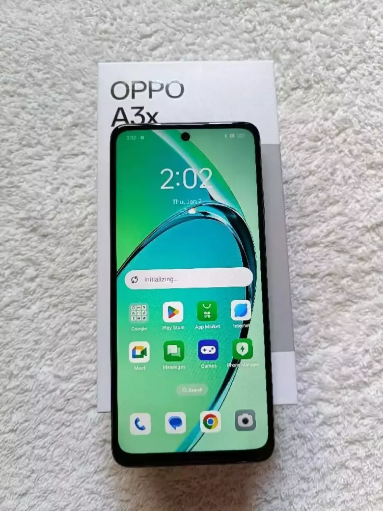 Oppo A3x 128 gb 10- kunlik trlefon