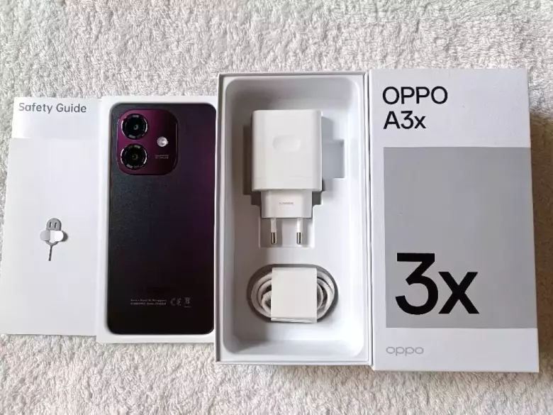 Oppo A3x 128 gb 10- kunlik trlefon