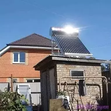 solichni vadanagrevatl, солнечный водонагреватель,