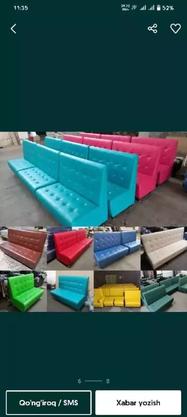 Yumshoq mebellar