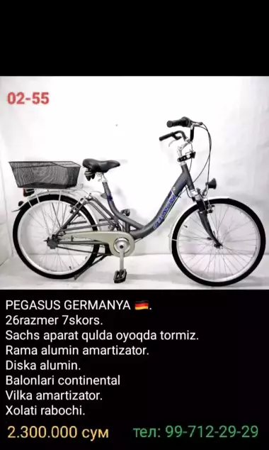 Германские велосепидлар