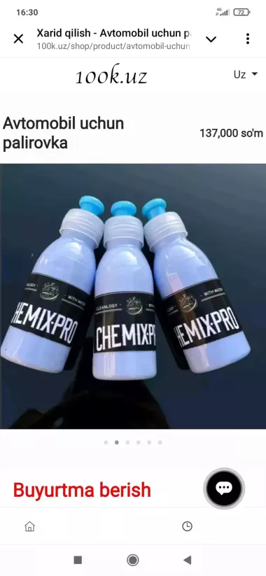 Avtomobil uchun palerovka