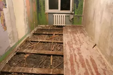 демонтаж квартир стяжки полов кафеля
