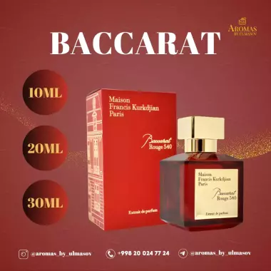 BACCARAT ROUGE 540 – uniseks atir