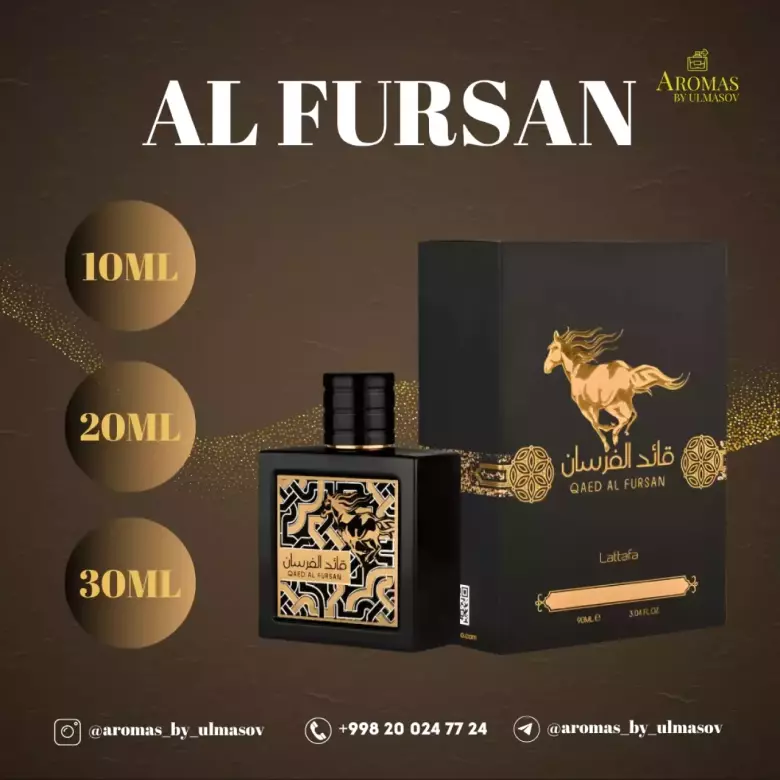 QAED AL FURSAN – erkaklar uchun atir